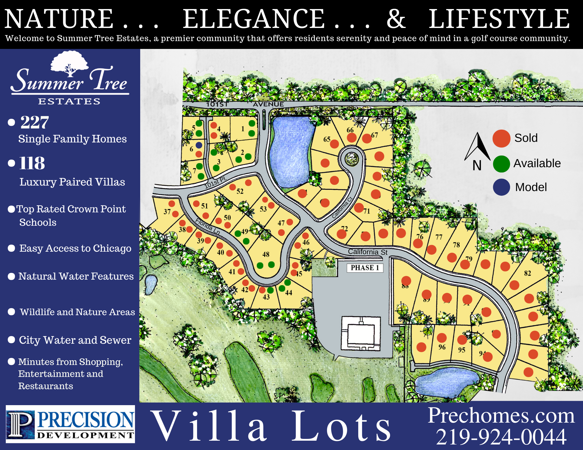 STE Villa Lot Map